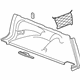 GM 39148231 Side Trim Panel, Black, Rear Driver Side