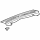 GM 13487499 Rear Panel Trim, Black