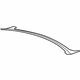 GM 15878451 Panel Above Lid, Rear