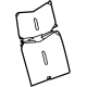 GM 86781016 Seat Back Heater, Front