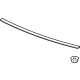 GM 84319818 Upper Molding, Front