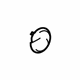 GM 95460945 Recline Handle Cap, Jet Black