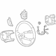 GM 25870768 Steering Wheel, Titanium
