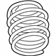 GM 15238585 Coil Spring, Green Line, Front