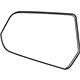 GM 22996252 Mirror Glass, Rear Driver Side