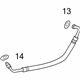 GM 84073999 Power Steering Pressure Hose