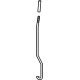 GM 84178781 Lock Rod