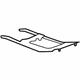 GM 25905699 Trim Plate, Silver, Front