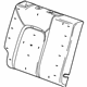 GM 95292083 Seat Back Pad