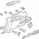 GM 23389818 Quarter Trim Panel, Rear Lower Passenger Side