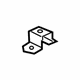 GM 22989580 Upper Rail Bracket, Driver Side
