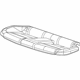 GM 22959501 Cushion Cover, Rear
