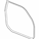 GM 22950428 Weatherstrip On Body, Passenger Side