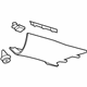 GM 23115739 Windshield Pillar Trim, Titanium, Driver Side