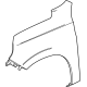 GM 84384208 Fender, Front Driver Side