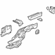 GM 84049800 Rear Rail Assembly, Driver Side