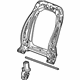 GM 84670486 Seat Back Frame, Front
