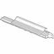 GM 84482771 Upper Cover, Black, Outer Driver Side