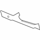 GM 23438782 Lower Panel, Gray, Driver Side