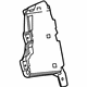 GM 20969314 Mount Panel, Center Passenger Side