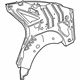 GM 23447005 Inner Panel, Rear Driver Side