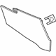 GM 95164889 Extension Panel, Black