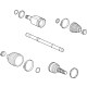 GM 60007211 Axle Assembly, Front Driver Side