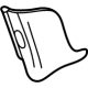 GM 84588226 Access Cover, Jet Black, Driver Side