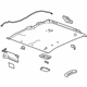 GM 20839651 Headliner, Opel Gray