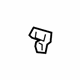GM 10418495 Rear Sill Plate Clip