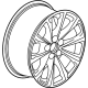GM 84004235 Wheel