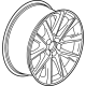 GM 84523080 Wheel