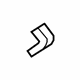 GM 20858258 Filler Bracket, Passenger Side