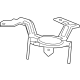 GM 86821933 Pedestrian Speaker Mount Bracket