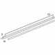 GM 84796617 Rocker Molding, Black, Driver Side