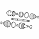 GM 84550218 Axle Assembly, Front Passenger Side