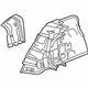 GM 22952236 Inner Wheelhouse, Rear Driver Side