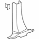 GM 22852950 Lower Center Pillar Trim, Titanium, Passenger Side
