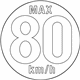 GM 13267272 Spare Tire Label