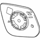 GM 23191160 Mirror Glass, Rear Driver Side
