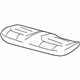 GM 88957708 Seat Cover, Gray