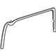 GM 10414175 Window Molding, Beige, Rear Passenger Side