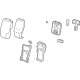 GM 84756944 Armrest Assembly, Black, Front Center