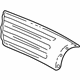 GM 12365274 Body Side Molding, Rear Passenger Side