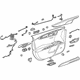 GM 20990013 Door Trim Panel, Front Passenger Side