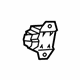 GM 23287825 Control Module, Rear Driver Side