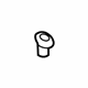 GM 22794937 Lock Knob Bezel, Black