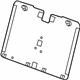 GM 84080044 Seat Back Panel, Rear