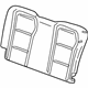 GM 23369457 Seat Back Pad, Rear