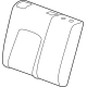 GM 42694739 Seat Back Cover, Black, Rear